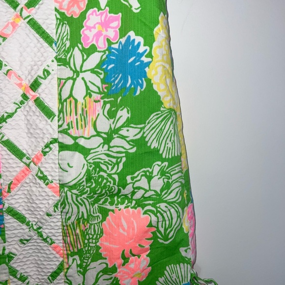 Lilly Pulitzer Green, Pink, Yellow Kids Dress - Picture 7 of 12